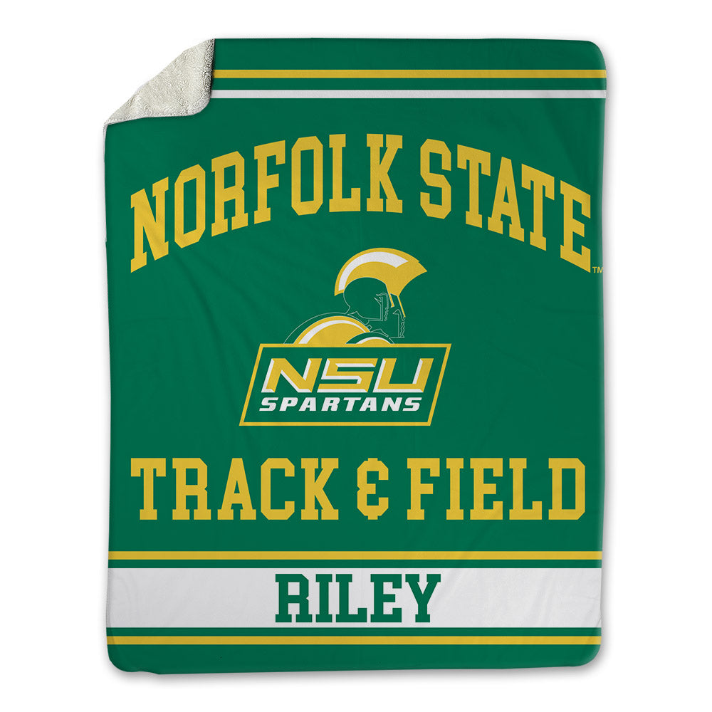 Norfolk State - NCAA Women's Track & Field : Kaena Riley - Blanket-0