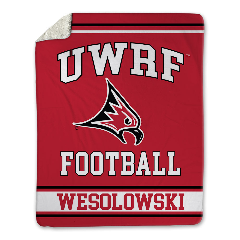 UW River Falls - NCAA Football : Ben Wesolowski - Blanket-0