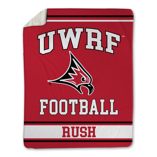 UW River Falls - NCAA Football : Austin Rush - Blanket-0