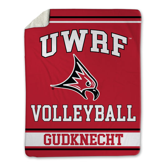UW River Falls - NCAA Women's Volleyball : Hannah Gudknecht - Blanket-0