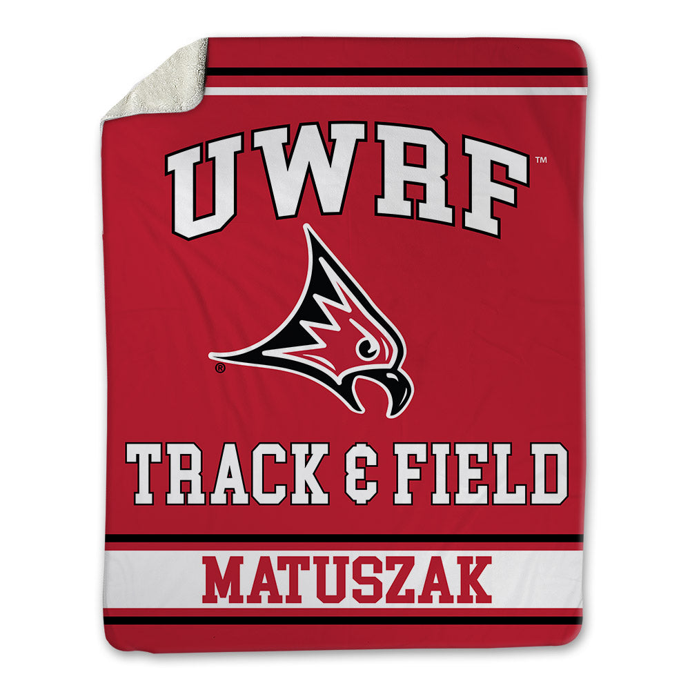 UW River Falls - NCAA Men's Track & Field : Chase Matuszak - Blanket-0