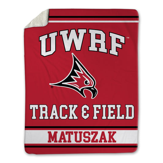 UW River Falls - NCAA Men's Track & Field : Chase Matuszak - Blanket-0