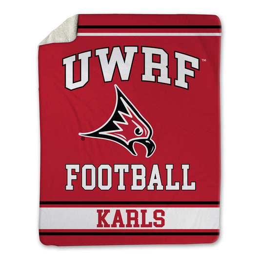 UW River Falls - NCAA Football : Andrew Karls - Blanket-0