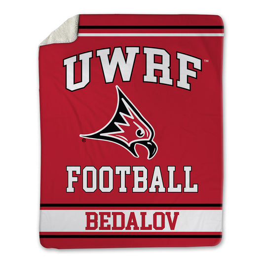 UW River Falls - NCAA Football : Brandon Bedalov - Blanket-0