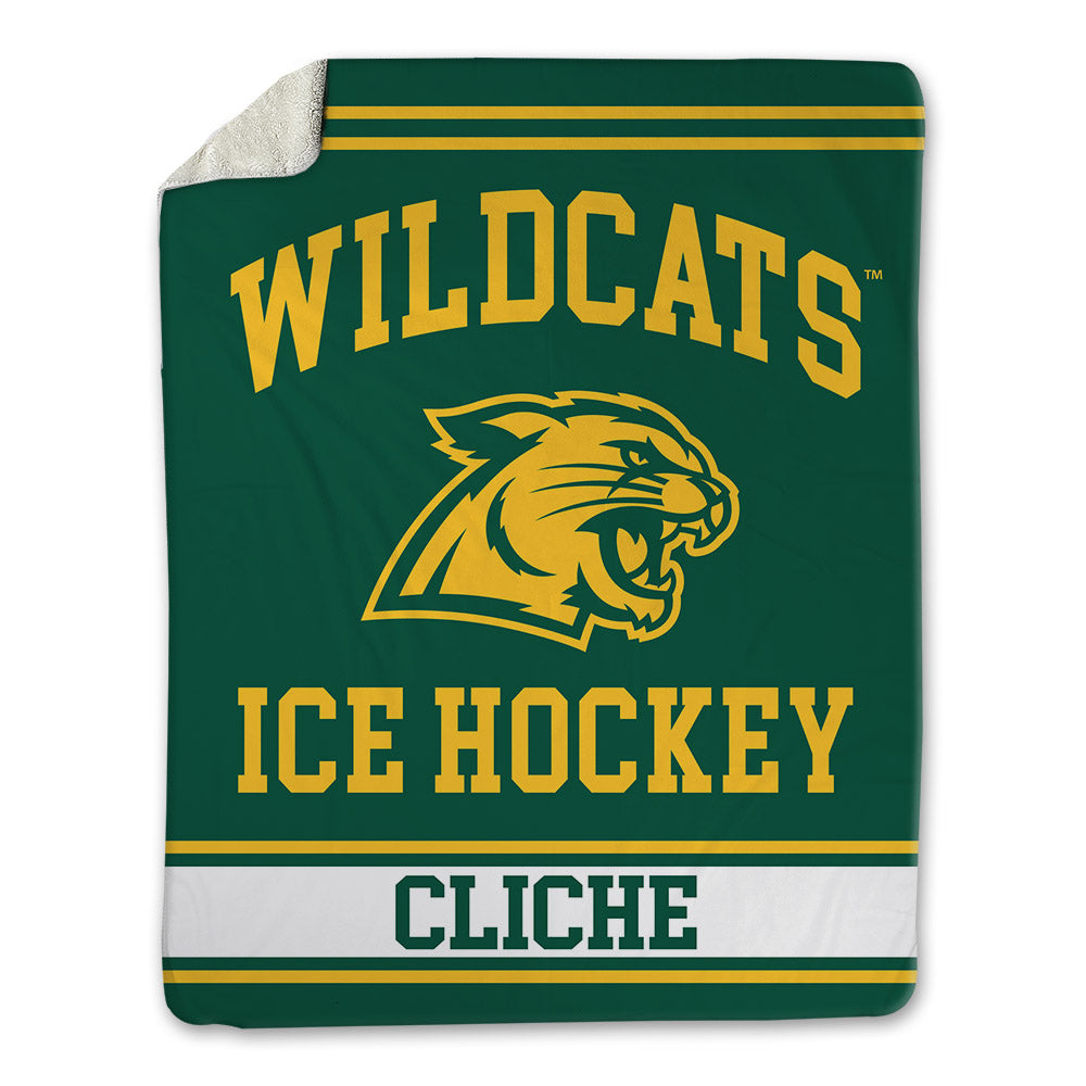 Northern Michigan - NCAA Men's Ice Hockey : Anthony Cliche - Blanket-0