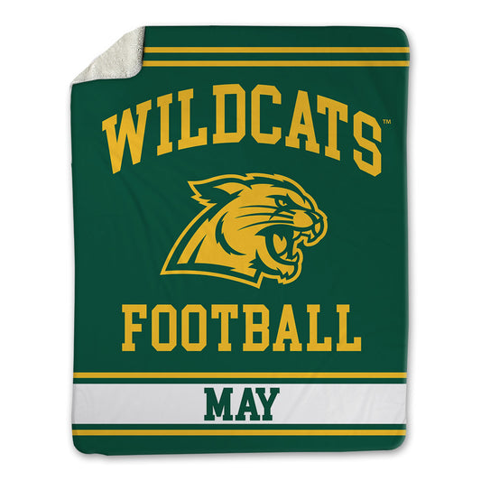 Northern Michigan - NCAA Football : Hayden May - Blanket-0