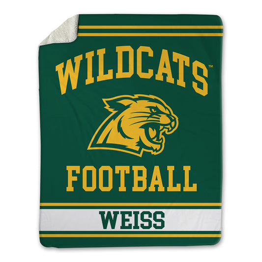 Northern Michigan - NCAA Football : James Weiss - Blanket-0