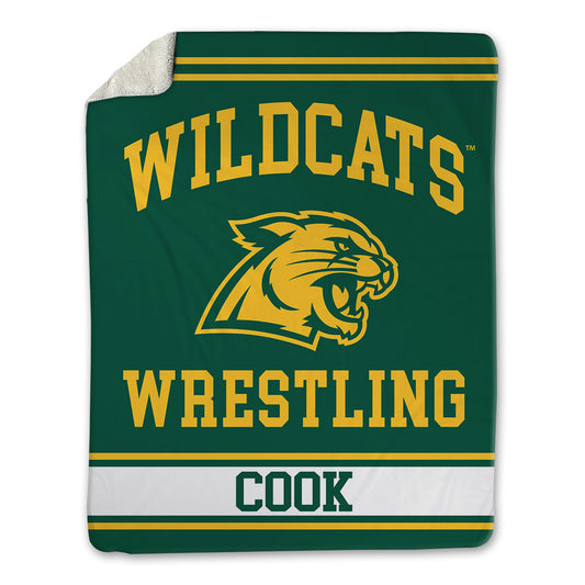 Northern Michigan - NCAA Women's Wrestling : Jamie Cook - Blanket-0