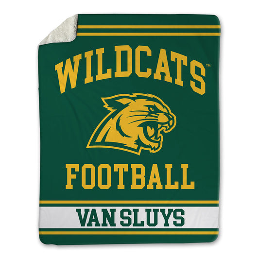 Northern Michigan - NCAA Football : Tyler Van Sluys - Blanket-0