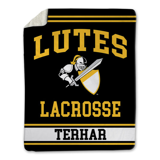PLU - NCAA Women's Lacrosse : Peyton Terhar - Blanket-0