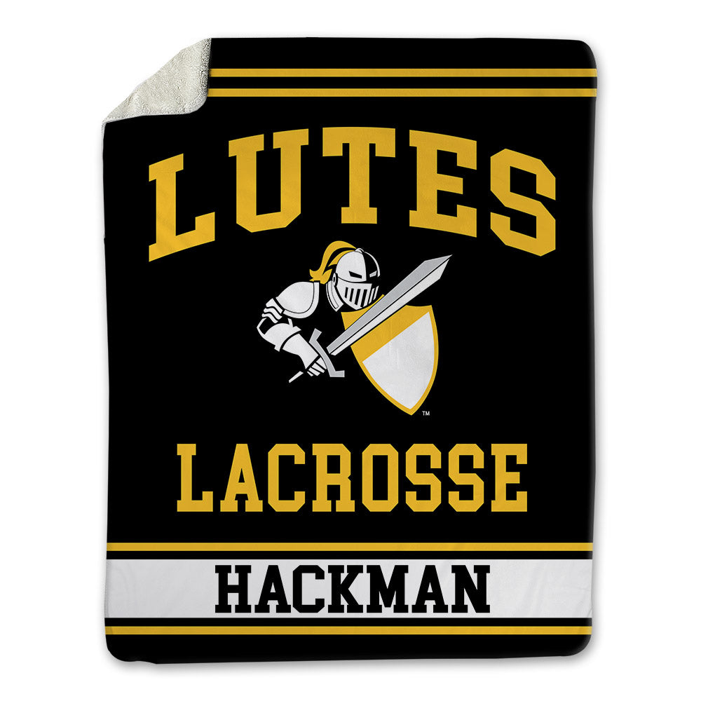 PLU - NCAA Women's Lacrosse : Paige Hackman - Blanket-0