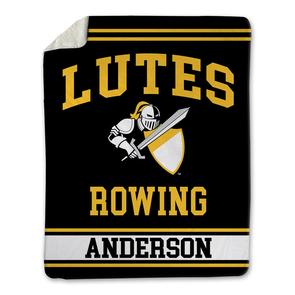 PLU - NCAA Women's Rowing : Maddie Anderson - Blanket-0