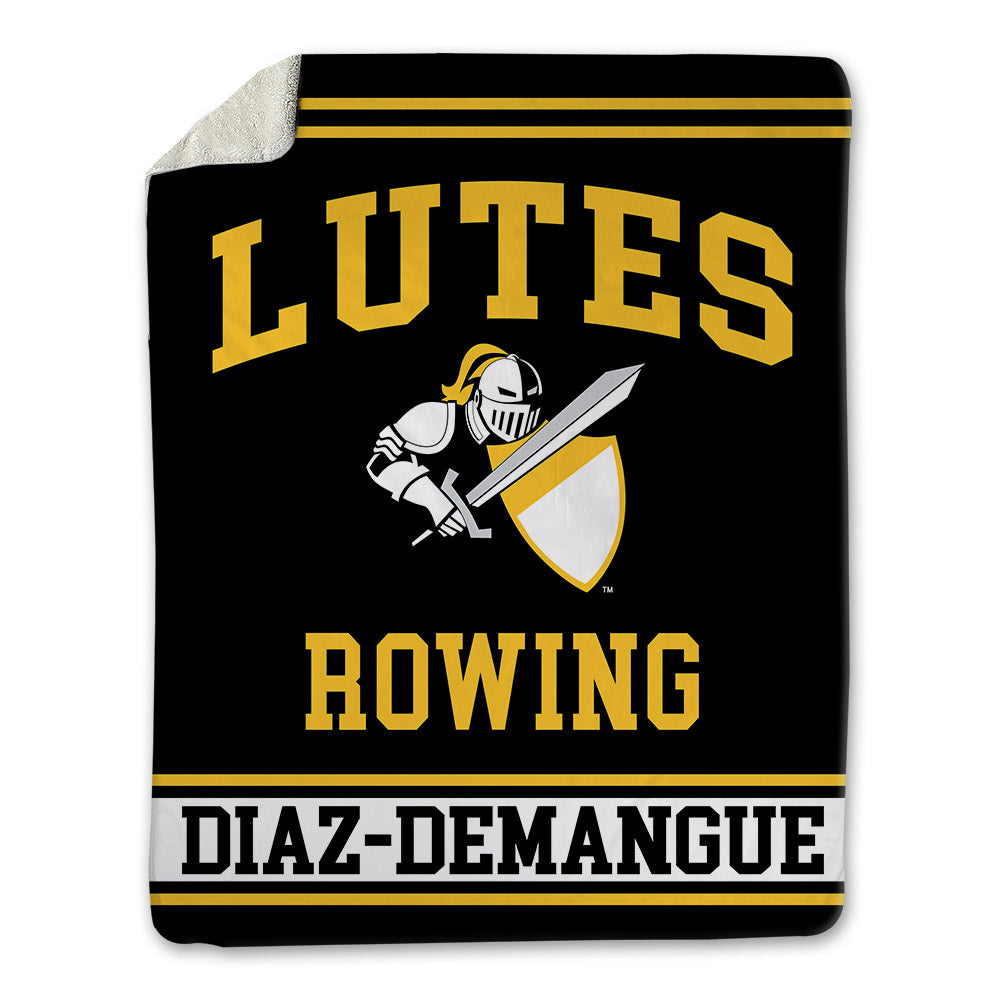 PLU - NCAA Women's Rowing : Jilma Diaz-Demangue - Blanket-0