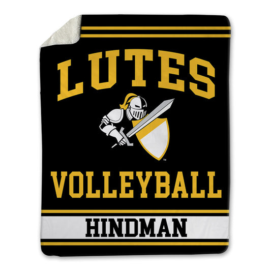 PLU - NCAA Women's Volleyball : Claire Hindman - Blanket-0