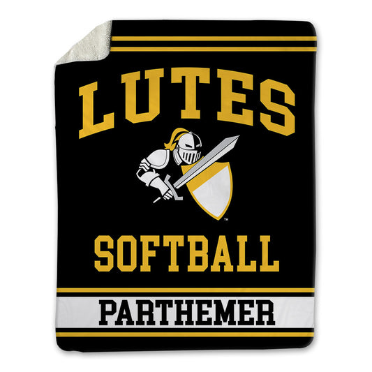 PLU - NCAA Softball : Macie Parthemer - Blanket-0
