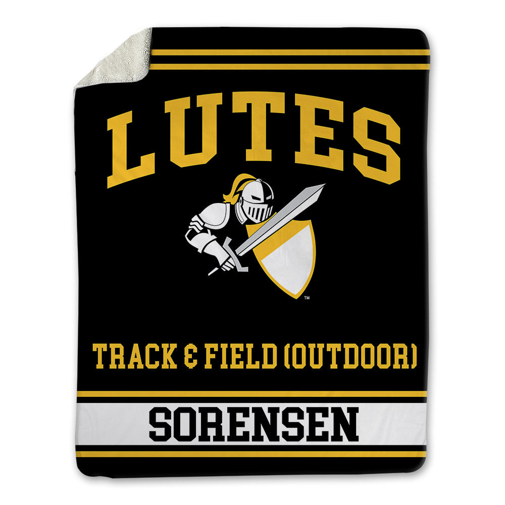 PLU - NCAA Men's Track & Field : Kai Sorensen - Blanket-0