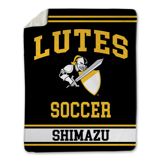 PLU - NCAA Men's Soccer : Yuta Shimazu - Blanket-0