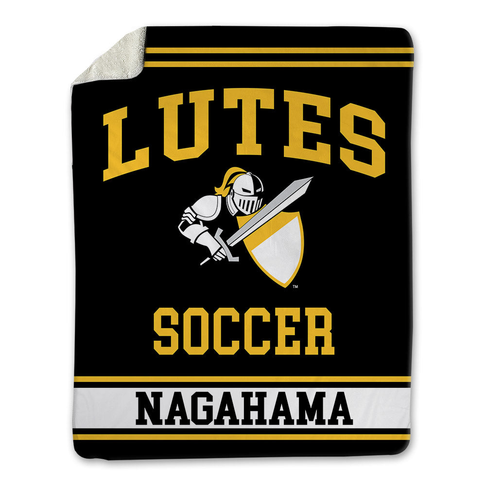 PLU - NCAA Men's Soccer : Hiro Nagahama - Blanket-0