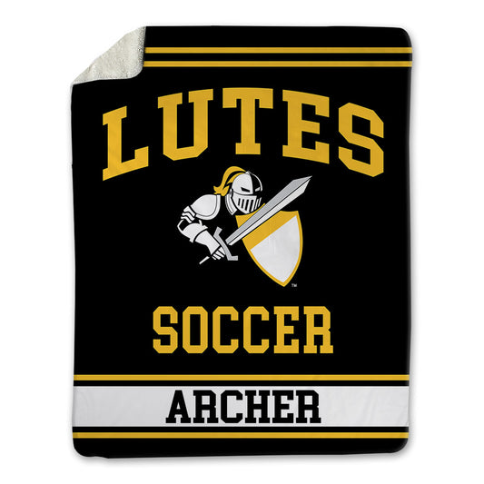 PLU - NCAA Women's Soccer : Kyleigh Archer - Blanket-0