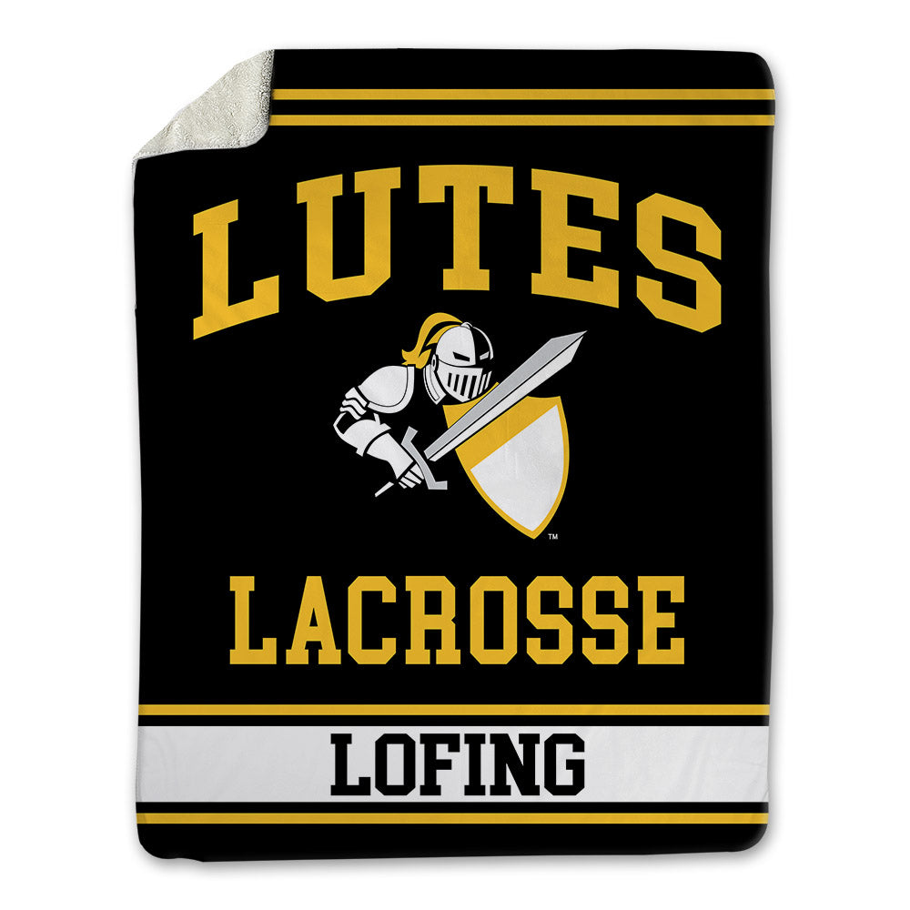 PLU - NCAA Women's Lacrosse : Elle Lofing - Blanket-0