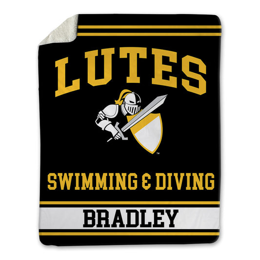 PLU - NCAA Women's Swimming & Diving : Brooke Bradley - Blanket-0