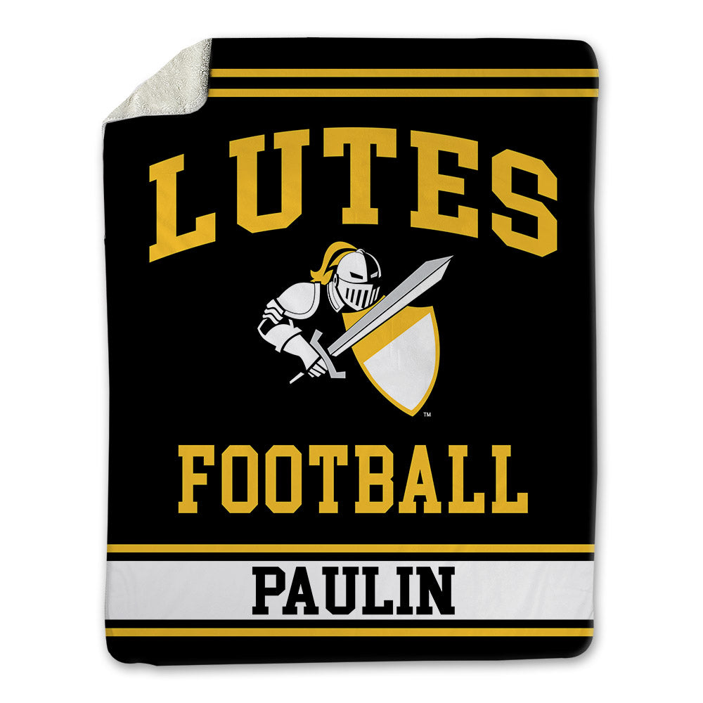 PLU - NCAA Football : Ty Paulin - Blanket-0