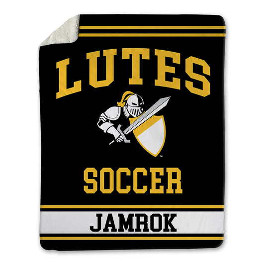 PLU - NCAA Men's Soccer : Chris Jamrok - Blanket-0