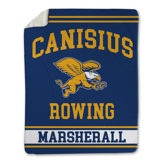 Canisius - NCAA Women's Rowing : Juliana Marsherall - Blanket-0