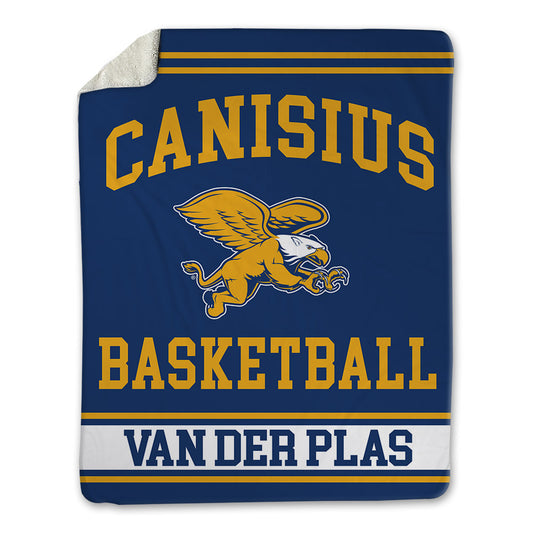 Canisius - NCAA Men's Basketball : Evan van der Plas - Blanket-0
