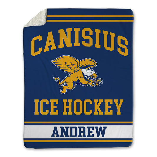 Canisius - NCAA Men's Ice Hockey : Hunter Andrew - Blanket-0