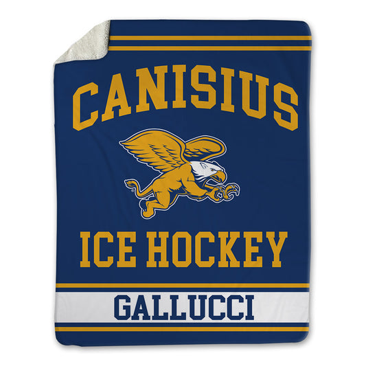 Canisius - NCAA Men's Ice Hockey : Jason Gallucci - Blanket-0
