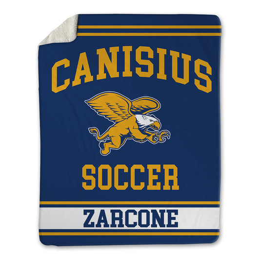 Canisius - NCAA Men's Soccer : AJ Zarcone - Blanket-0