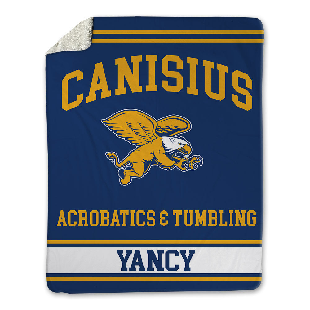 Canisius - NCAA Acrobatics & Tumbling : Jordan Yancy - Blanket-0