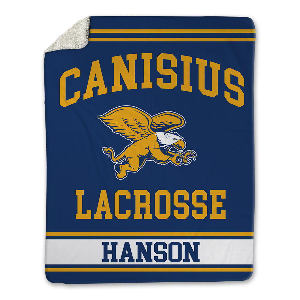 Canisius - NCAA Men's Lacrosse : Micah Hanson - Blanket-0