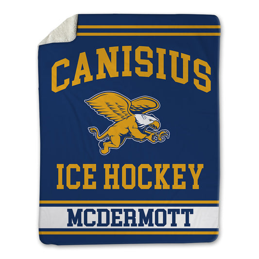 Canisius - NCAA Men's Ice Hockey : Alton Mcdermott - Blanket-0