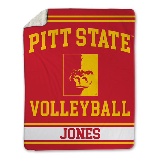 Pitt State - NCAA Women's Volleyball : Imerie Jones - Blanket-0