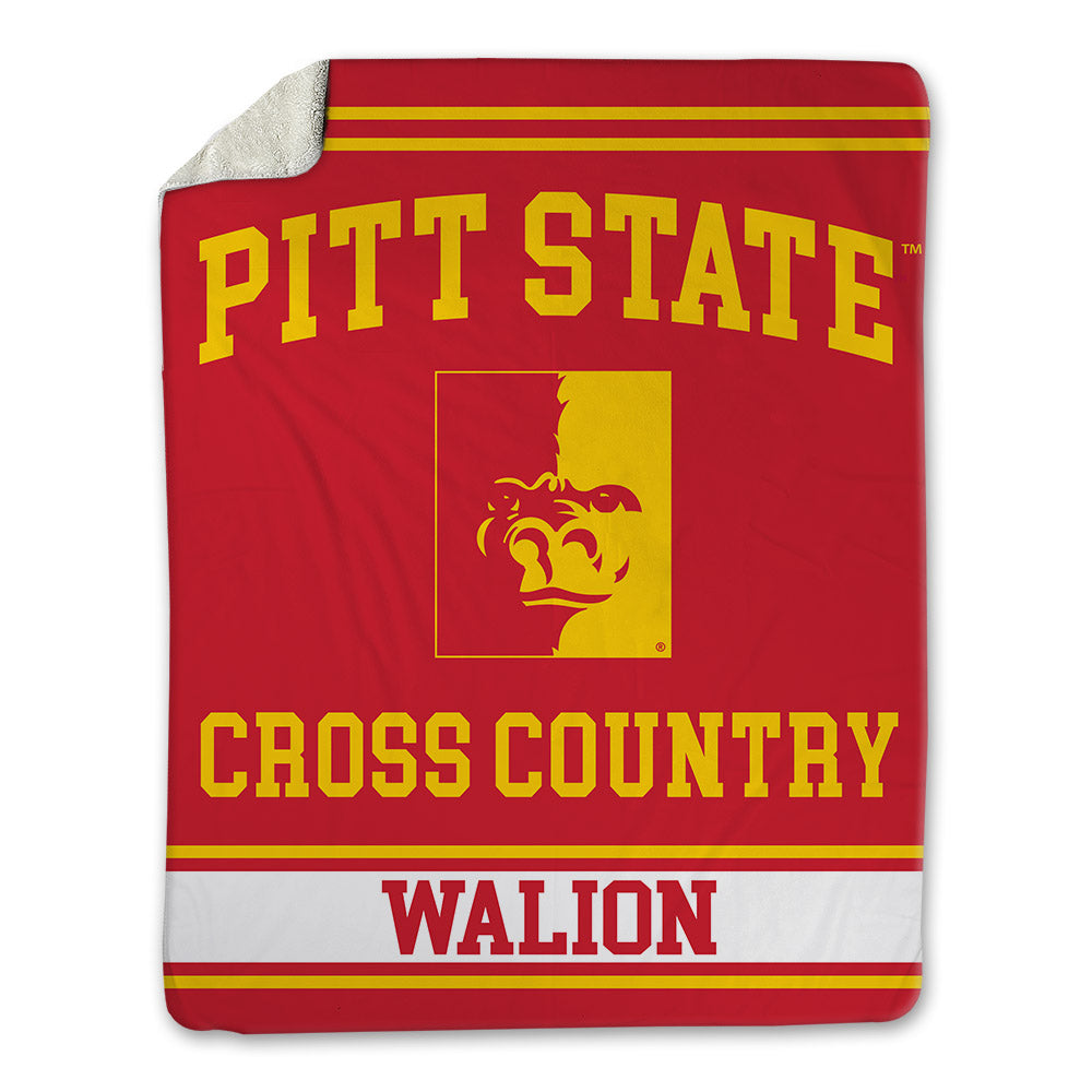 Pitt State - NCAA Women's Cross Country : Olivia Walion - Blanket-0