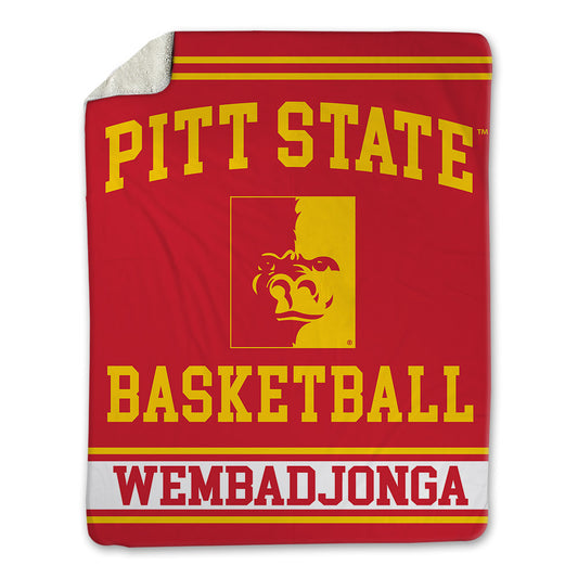 Pitt State - NCAA Women's Basketball : Marie WEMBADJONGA - Blanket-0