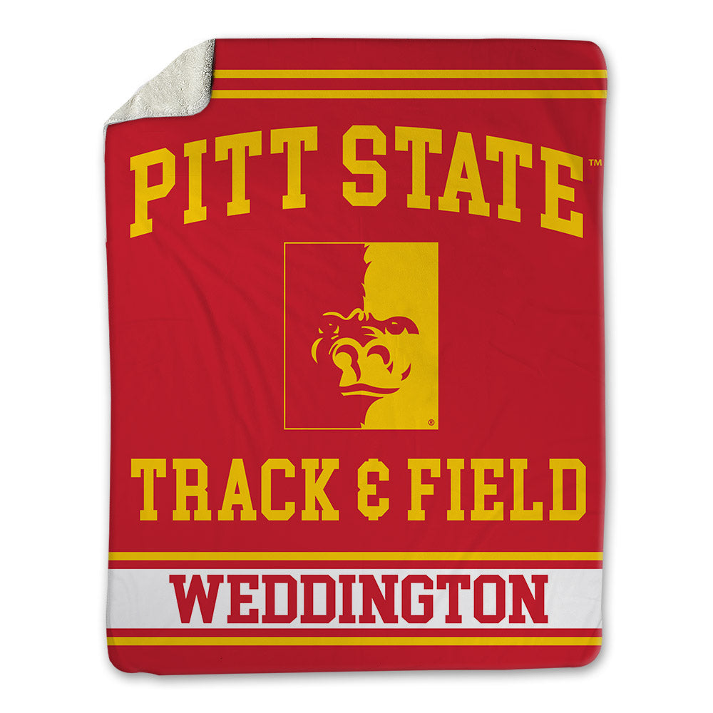 Pitt State - NCAA Men's Track & Field : Griouard Weddington - Blanket-0