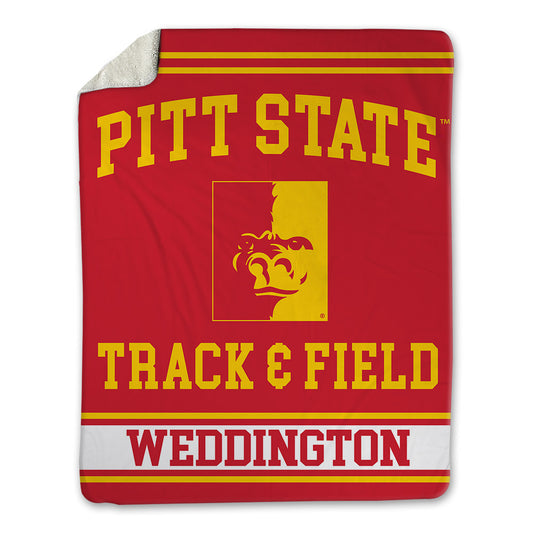 Pitt State - NCAA Men's Track & Field : Griouard Weddington - Blanket-0