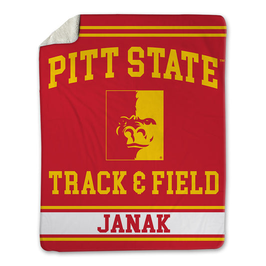 Pitt State - NCAA Men's Track & Field : Ryan Janak - Blanket-0