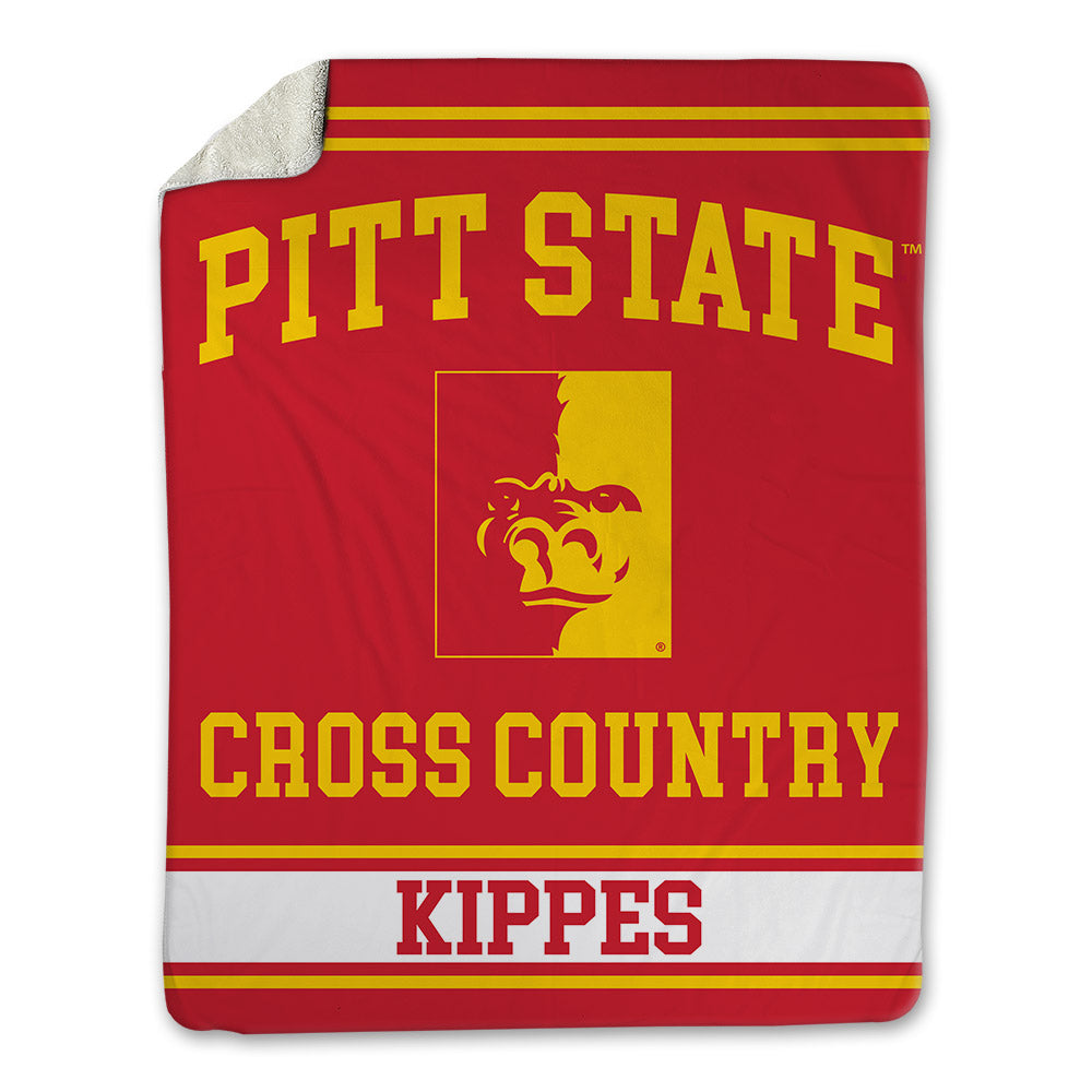Pitt State - NCAA Men's Cross Country : Tristan Kippes - Blanket-0