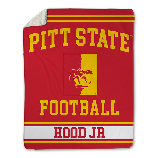 Pitt State - NCAA Football : Desmen Hood jr - Blanket-0