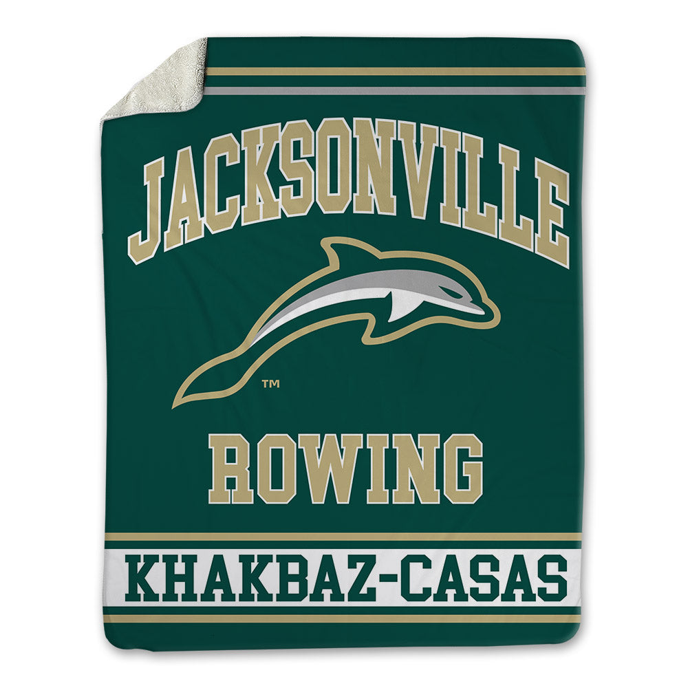 Jacksonville - NCAA Men's Rowing : Josue Khakbaz-Casas - Blanket-0