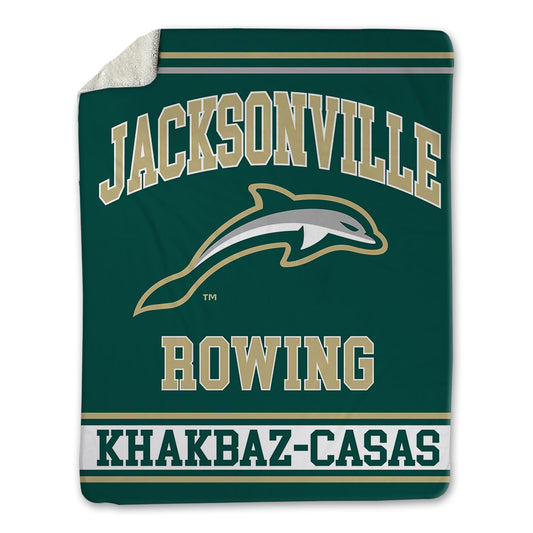 Jacksonville - NCAA Men's Rowing : Josue Khakbaz-Casas - Blanket-0