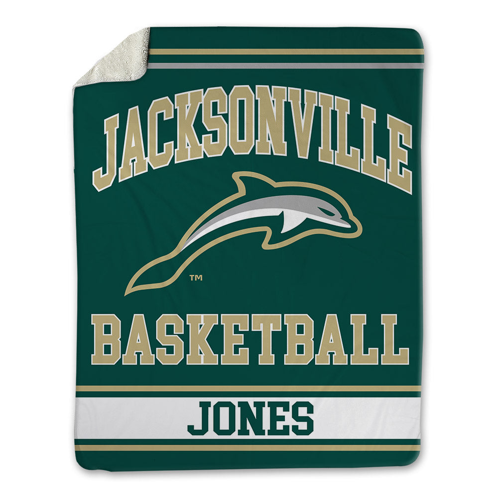 Jacksonville - NCAA Men's Basketball : Jaylen Jones - Blanket-0