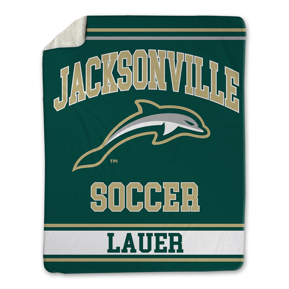 Jacksonville - NCAA Women's Soccer : Payton Lauer - Blanket-0