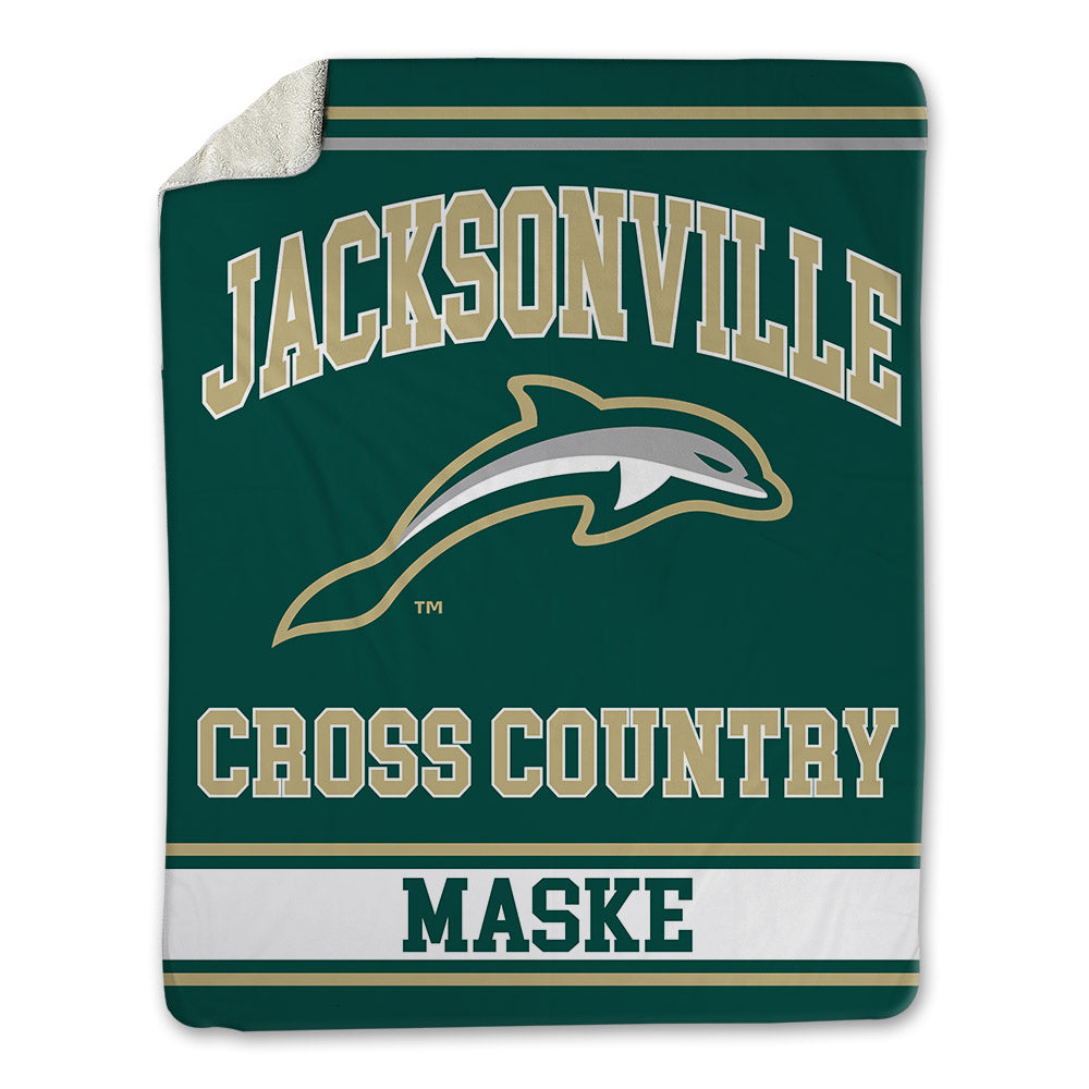 Jacksonville - NCAA Men's Cross Country : Noah Maske - Blanket-0