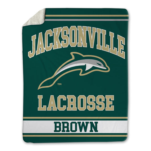 Jacksonville - NCAA Men's Lacrosse : Nicky Brown - Blanket-0
