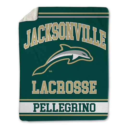 Jacksonville - NCAA Men's Lacrosse : Quentin Pellegrino - Blanket-0